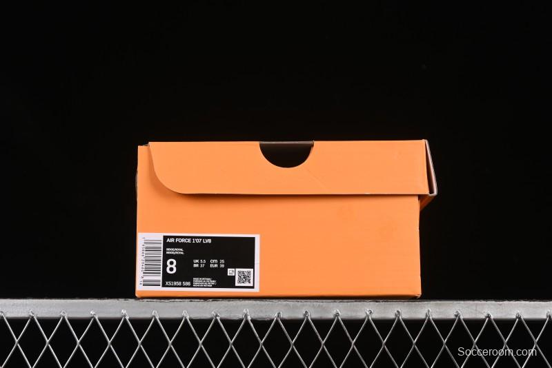 Nike Air Force 1 '07 Low Stussy Collaboration Gradient Denim Casual Sneakers - XS1958-586