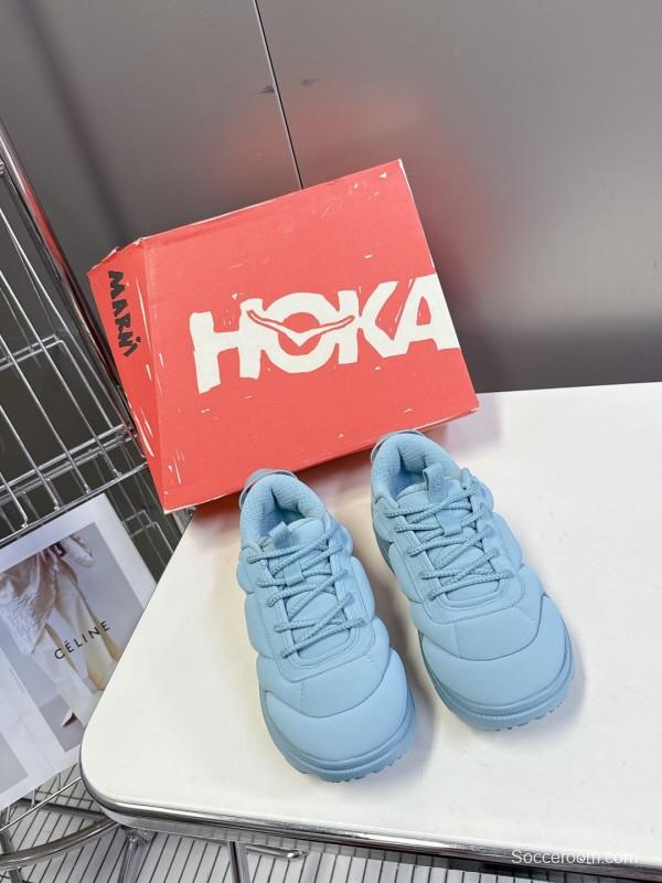 2025 Women Marni Blue Fabric Sneakers