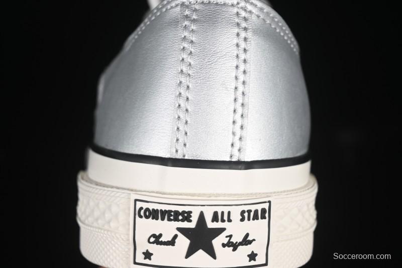 Converse Chuck 1970s Future Silver Low-Top Casual Sneakers - A15188C