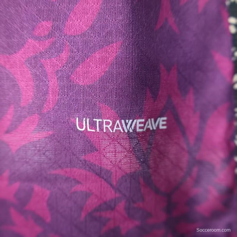 Player Version 25/26 AC Milan Redesigned Away Purple with Geometric Pattern Jersey