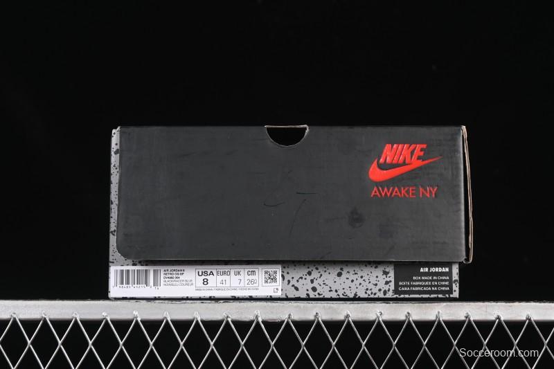 Nike Awake NY x Air Jordan 5 Black Metallic Basketball Shoes - DV4982-004