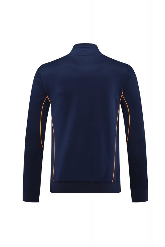 25/26 Real Madrid Navy Full Zipper Jacket +Long Pants