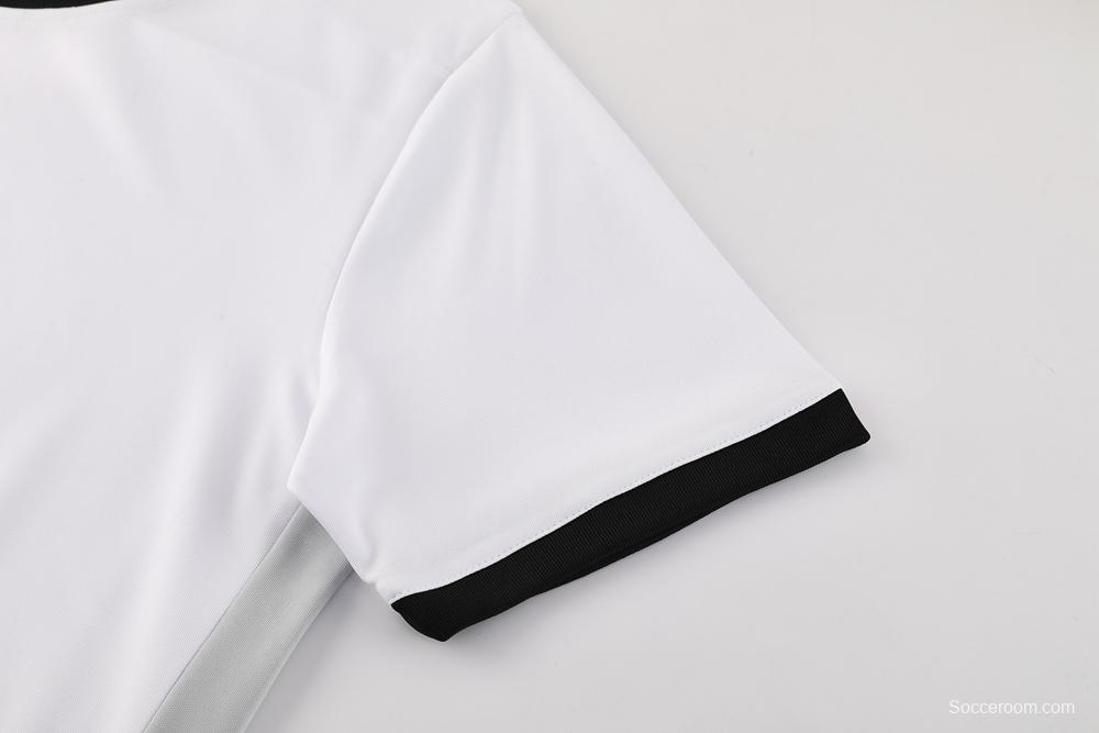 2025 NIKE White Short Sleeve Jersey + Shorts