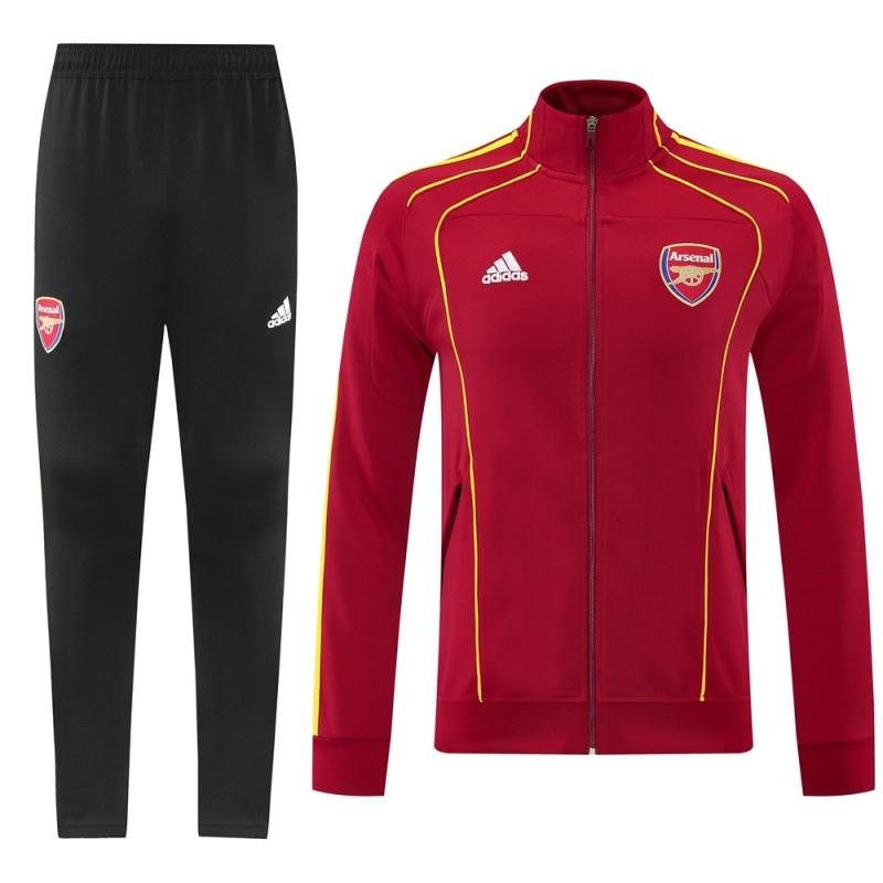 25/26 Arsenal Red Full Zipper Jacket +Long Pants