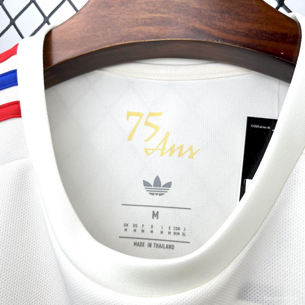 2025/26 Olympique Lyonnais Anniversary Edition Jersey