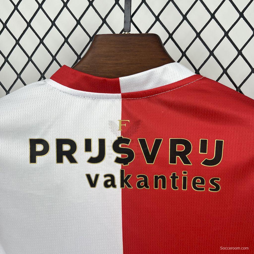 2025/26 KidsFeyenoord Rotterdam Home Kit