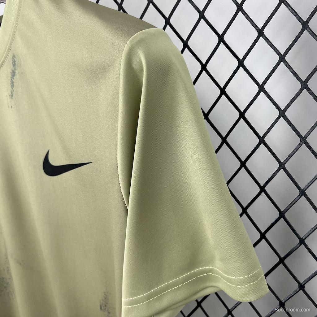 2025 NIKE Pea Green T-Shirt #1045