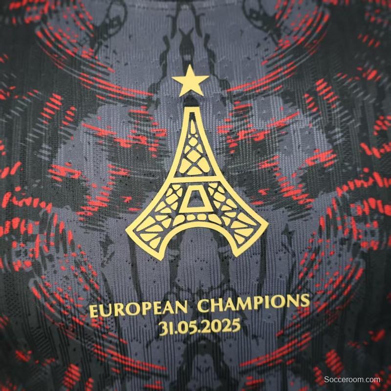 Player Version 25/26 PSG x Comma Football Champion Jersey