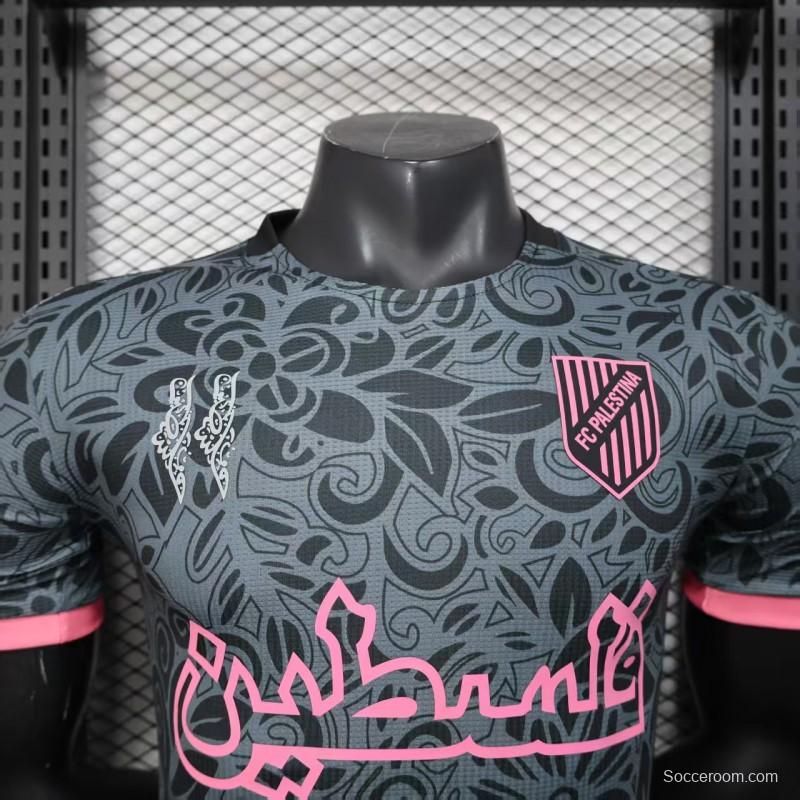 Player Version 25/26 Palestina Black Jersey