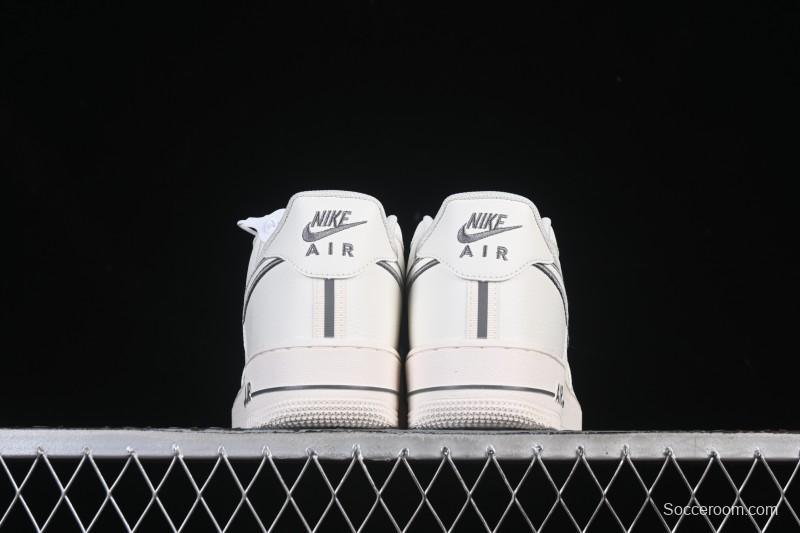 Nike Air Force 1 '07 Low Casual Sneakers with Full-Length Air Cushion - IB7677-101