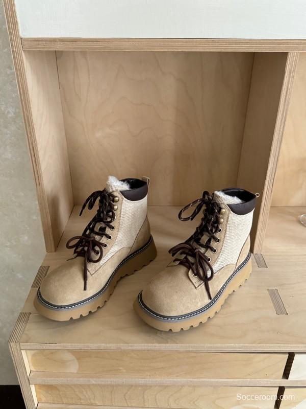 Agoge Autumn Winter New British Style Ankle Boots Martin Boots - KFY00