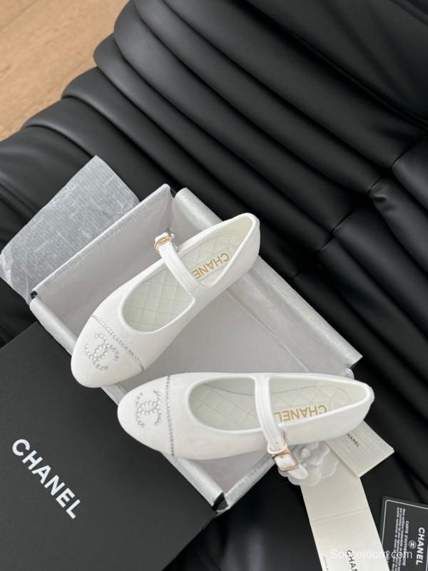 Chanel 2025 SS Runway Mary Jane Flats - LY00300