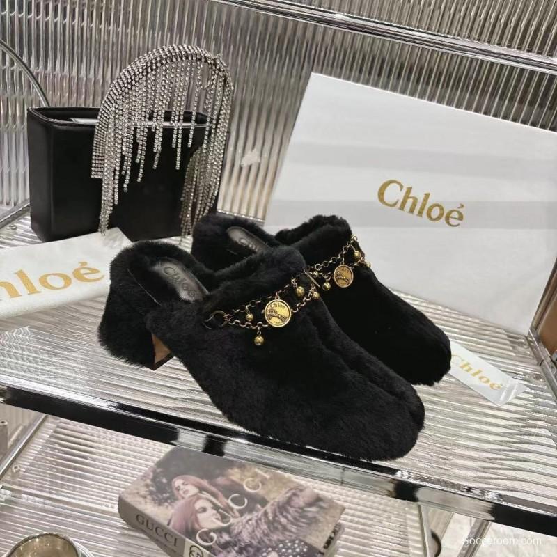 Chloe 2026 Real Fur Slippers - LY00320
