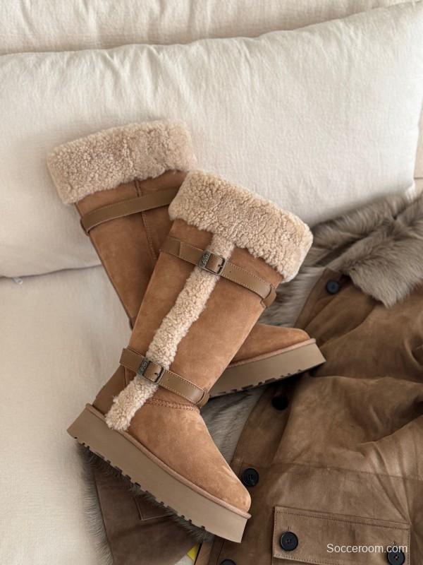 Adidas Curly High-Top Platform Knight Boots - AS00480