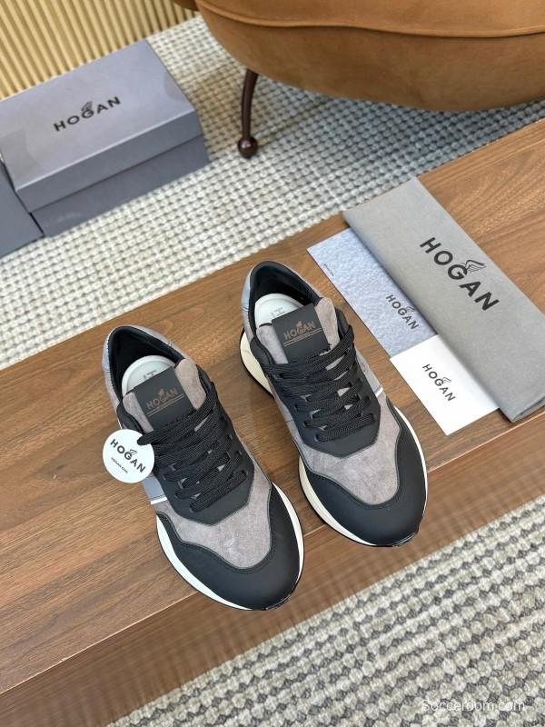 Hogan H-STRIPES Series Couple High Platform Chunky Dad Sneakers - AS00350