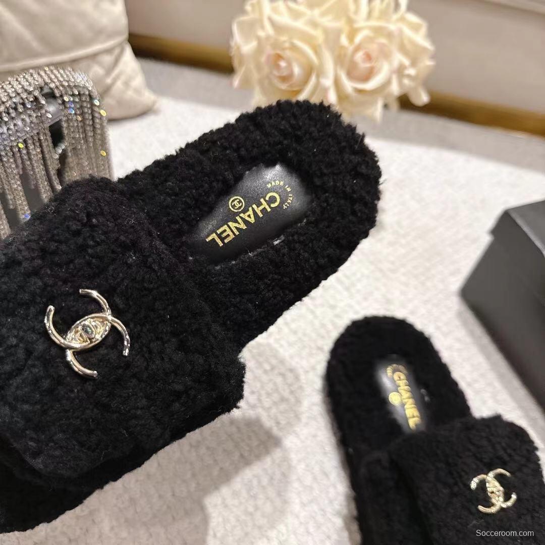 Chanel 2025 SS Slingback Loafers with Lock Buckle - LY00250