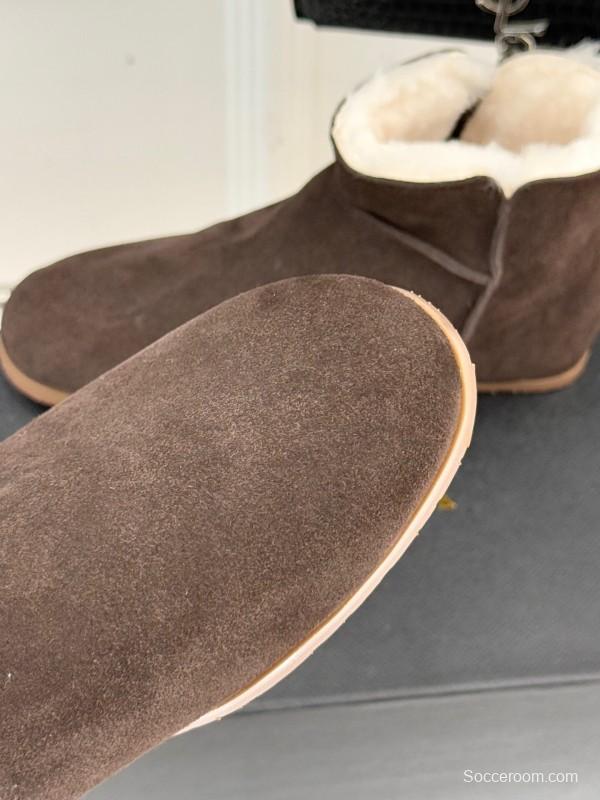 ALAIA Minimalist Side Zipper Retro Snow Boots - KFY00320