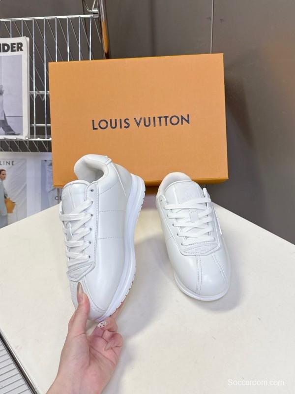 Louis Vuitton LV x Pharrell Williams Runway Platform Sneakers Retro Running Shoes - KFY00380