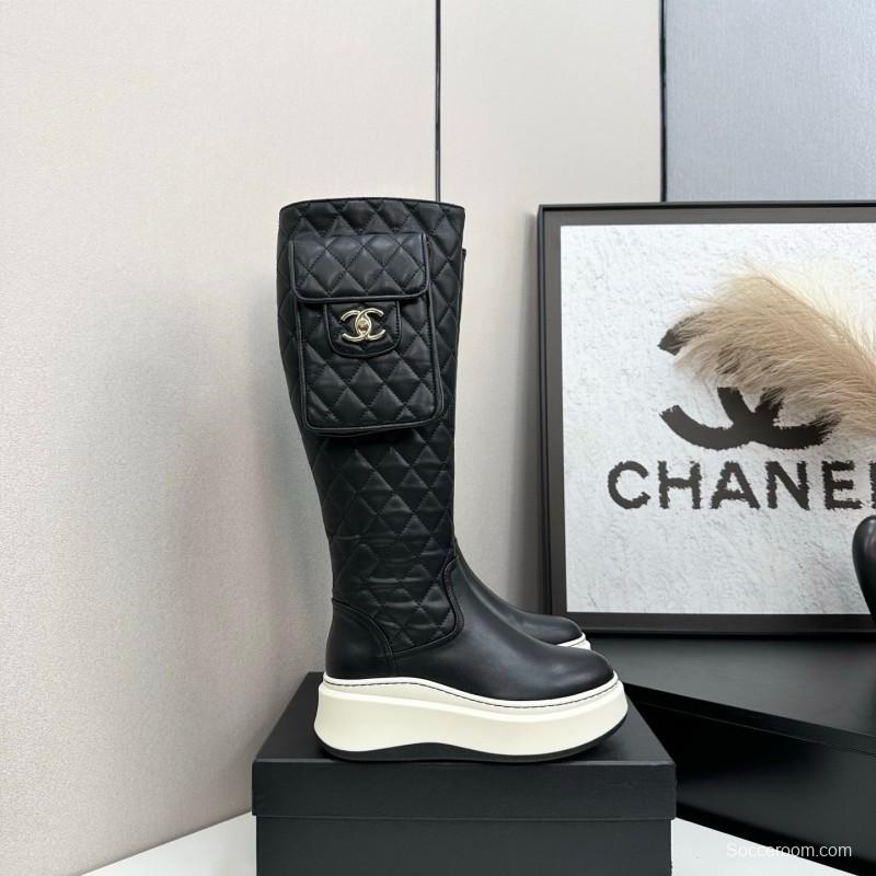 Chanel 2025 SS Short Boots Essential Fall Winter Item - LY00420