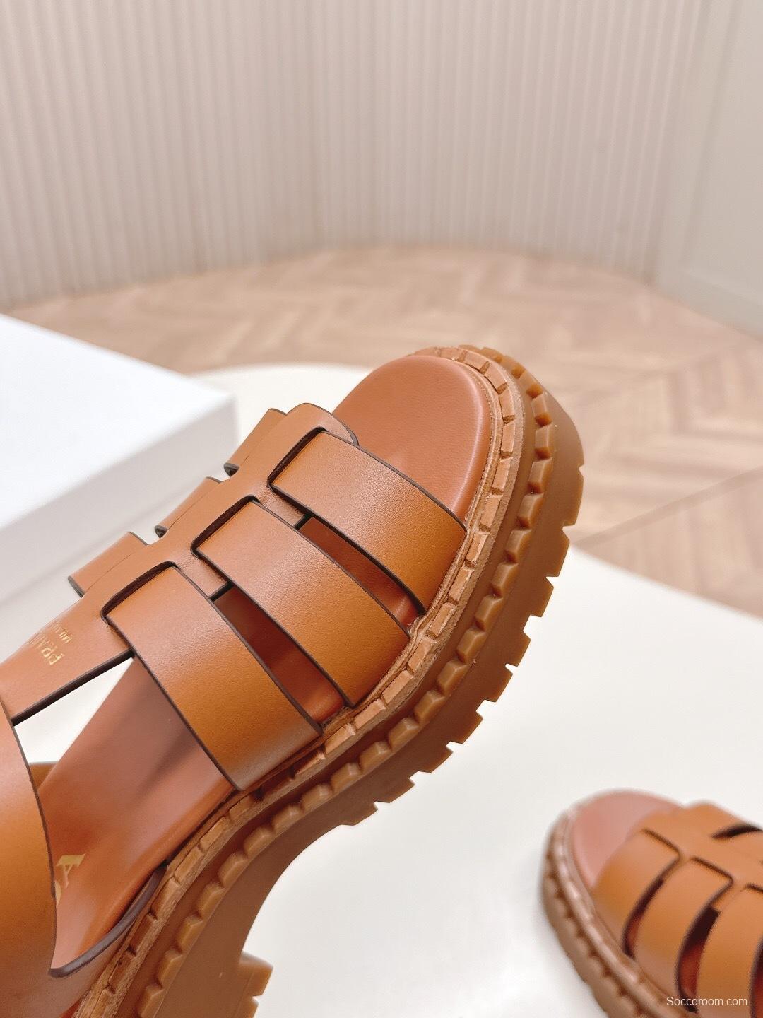 Prada Spring Summer 2025 Low-Top Sandals Roman Platform - LY00290