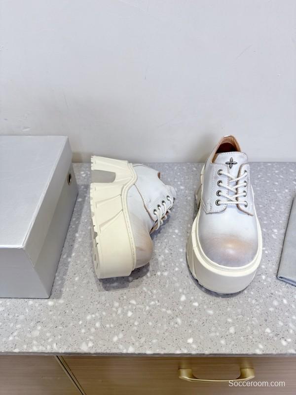 SMFK 2025SS Derby Shoes with Thick Sole Platform - LY00260