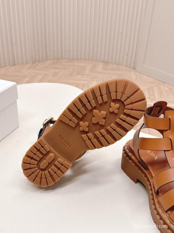Prada Spring/Summer 2025 High-Top Sandals - LY00300