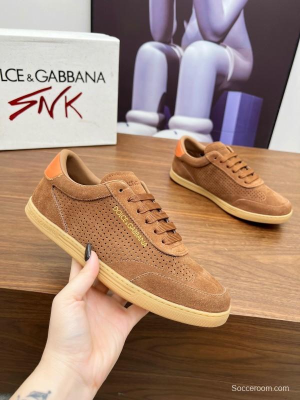 Dolce & Gabbana 2025 SS Casual Shoes with Exaggerated Fashion Style - AS00270