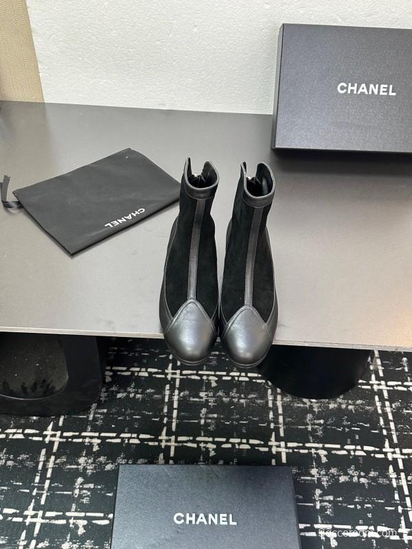 Chanel 2025 SS Short Boots Essential Fall Winter Fashion Item - LY00390