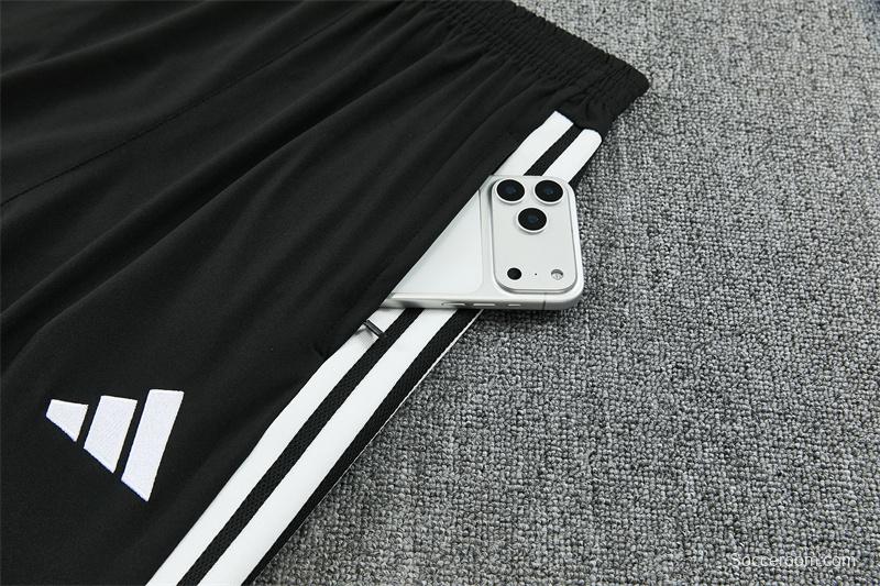 2026 Inter Miami CF Pink  Half Zipper Jacket Tracksuit + Black Long Pants