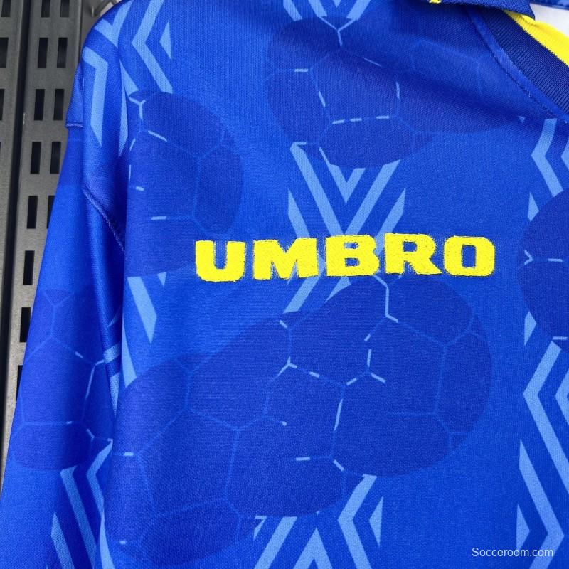 1994 Retro Colombia Away Long Sleeves Jersey