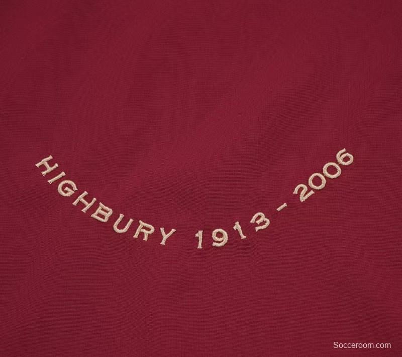 Retro Kids 05/06 Arsenal Home Long Sleeve Jersey