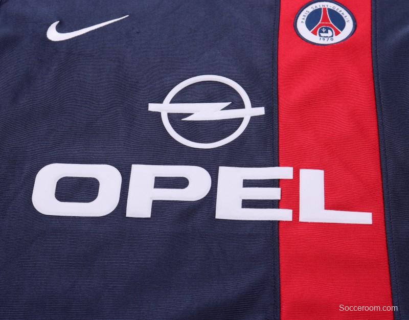 Retro Kids 01/02 PSG/Paris Saint-Germain Home Jersey