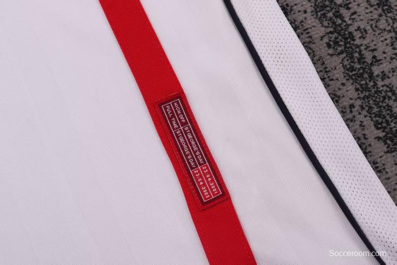Retro Kids 2002 England Home Jersey