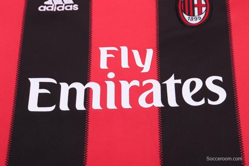 Retro 11/12 Kids AC Milan Home Jersey