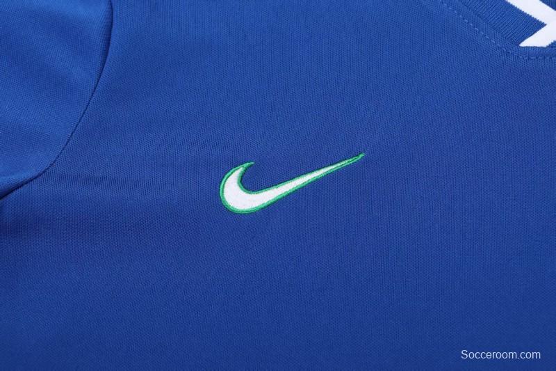 Retro Kids 1997 Brazil Away Jersey