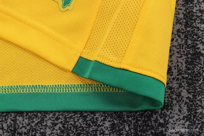 Retro 2006 Brazil Home Jersey