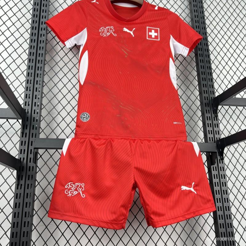 2026 Kids Switzerland World Cup Home Kit