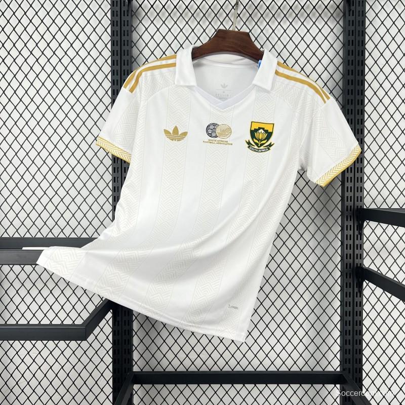2026 Mens South Africa World Cup White Jersey