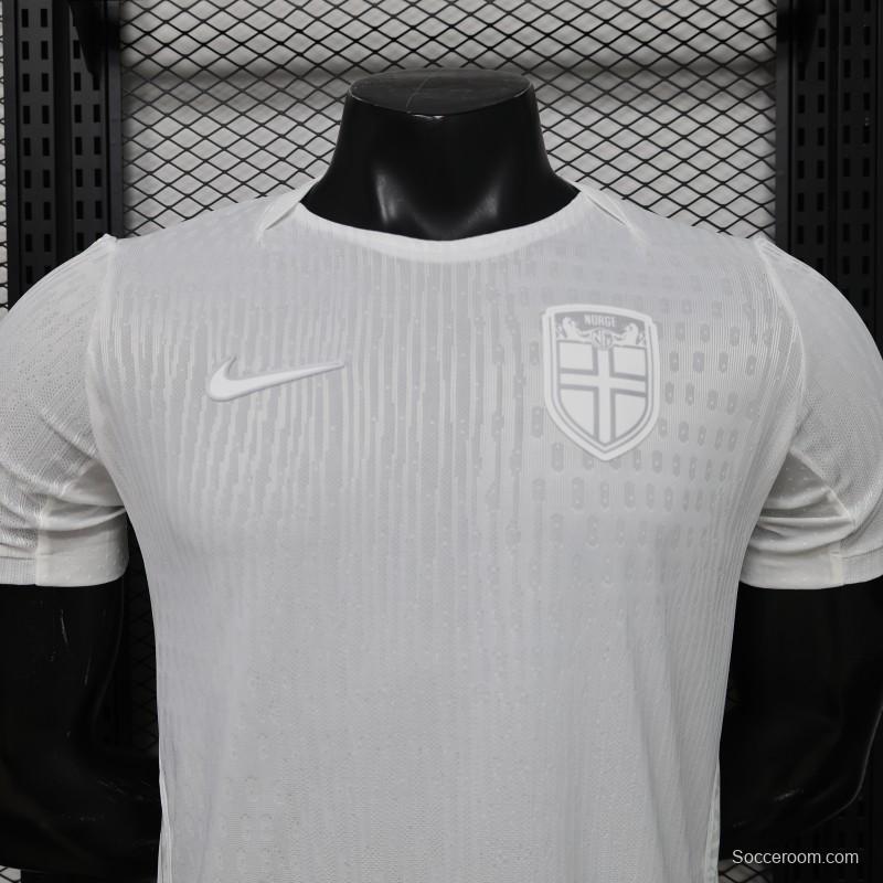 Player Version 2026 Norway White  Away Jersey