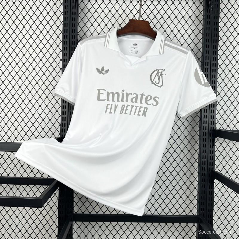 2026/27 Mens Real Madrid 125th Anniversary Jersey