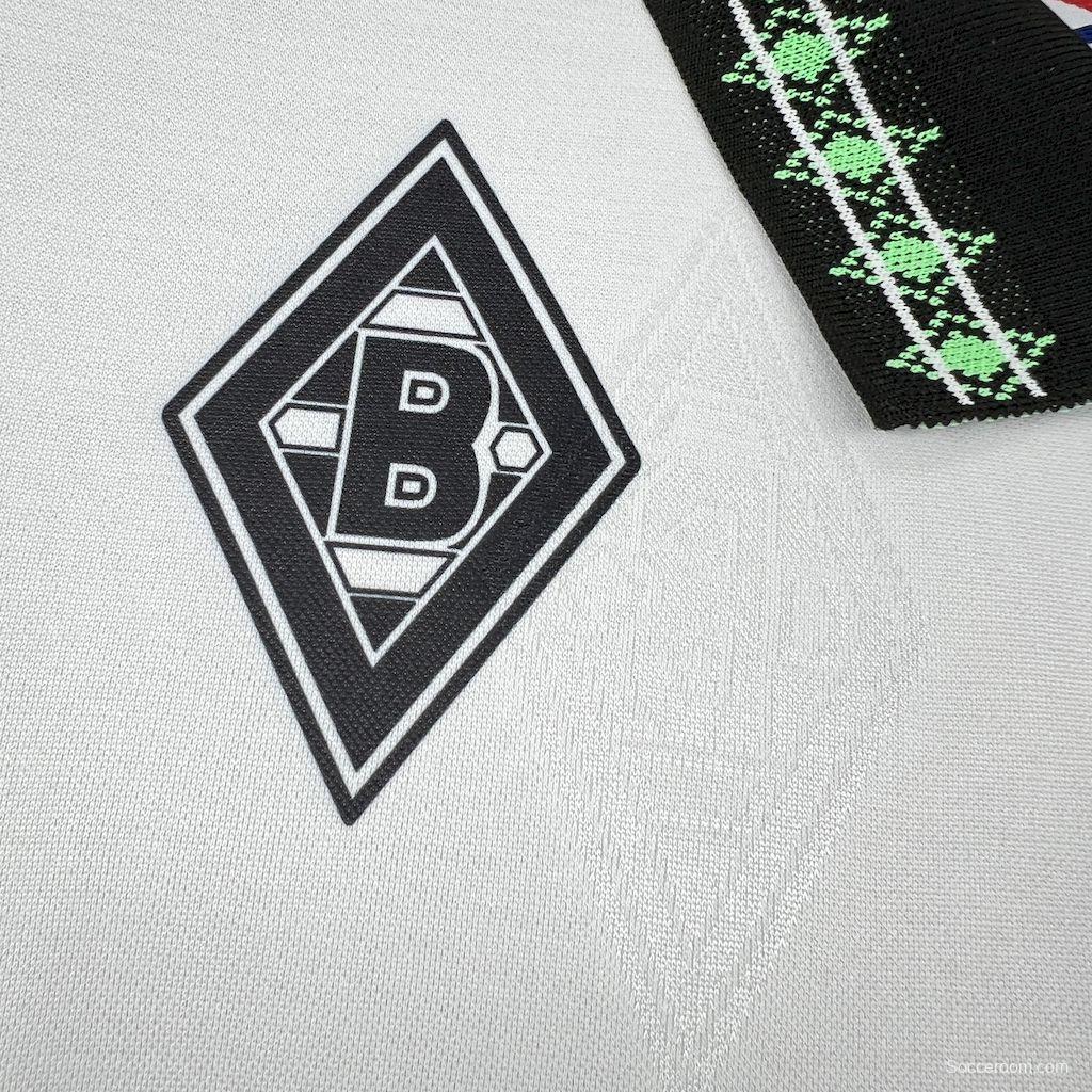 1995/96 Retro Borussia Mönchengladbach Home Long Sleeve Jersey