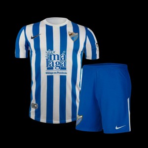 22/23 Malaga Home Kids Soccer Jersey