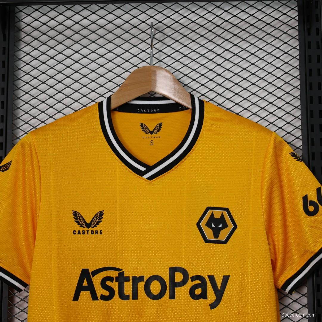 23/24 Wolverhampton Wanderers Home Jersey