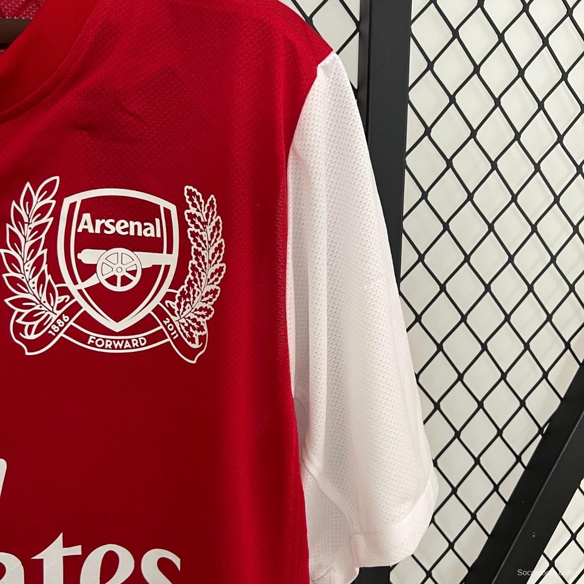 Retro Arsenal 11/12 Home 125th Anniversary Jersey