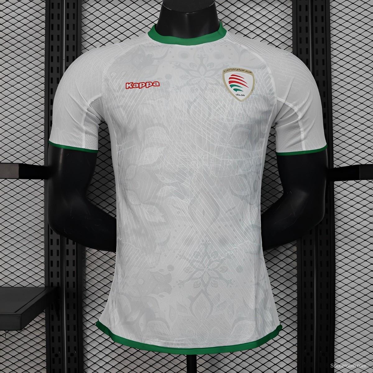 Player Version 2024 Oman Away White Jersey