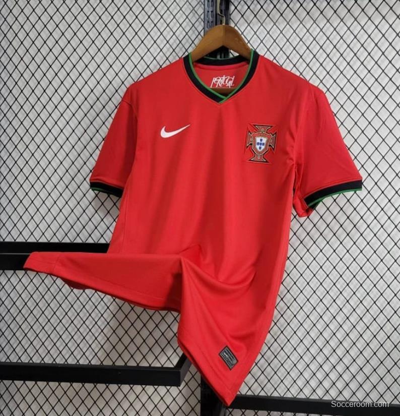 2024 Portugal Home Jersey