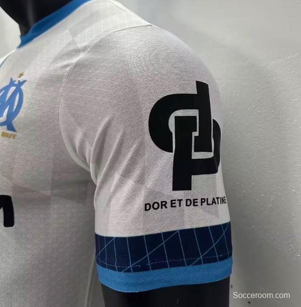 Player Version 24/25 Olympique Marseille X Team BDS Puma Esports White Jersey