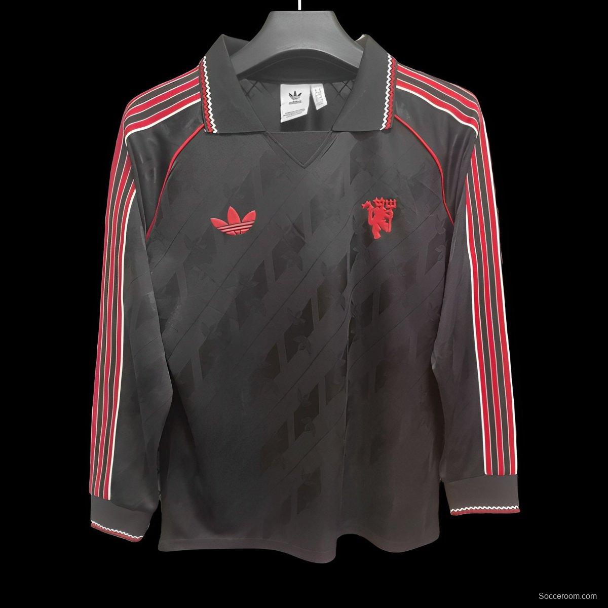 24/25 Manchester United LFSTLR 'Black Red' Jersey