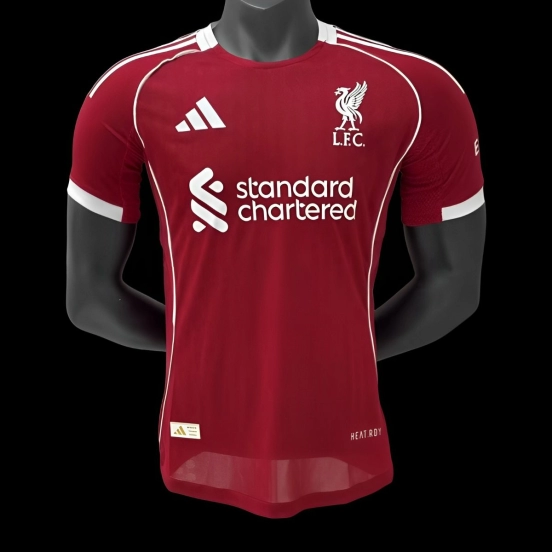 Player Version 25/26 Liverpool Home Jersey