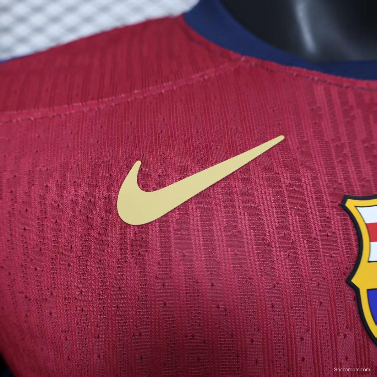 Player Version 24/25 Barcelona x Travis Scott Home Jersey